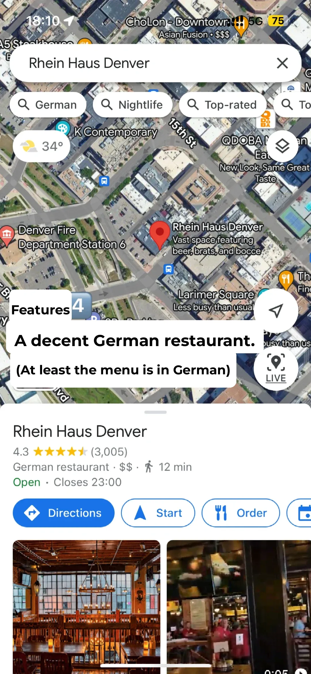 Denver Downtown Food & Drink Guide (SIGGRAPH Conference Edition)