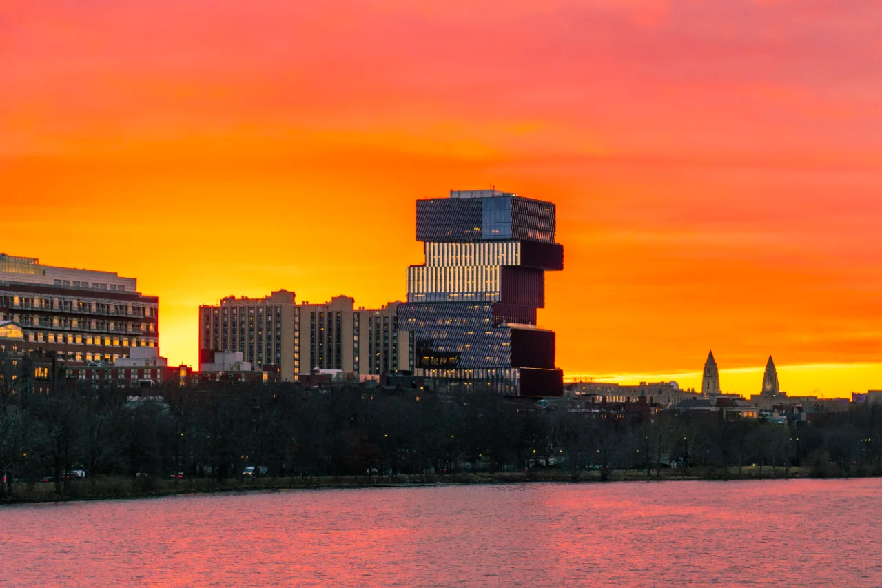 Boston University at Sunset