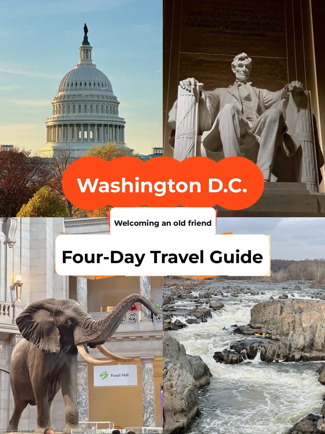 🏛️ 4-Day Itinerary for Hosting Friends in Washington, D.C. Like a Local
