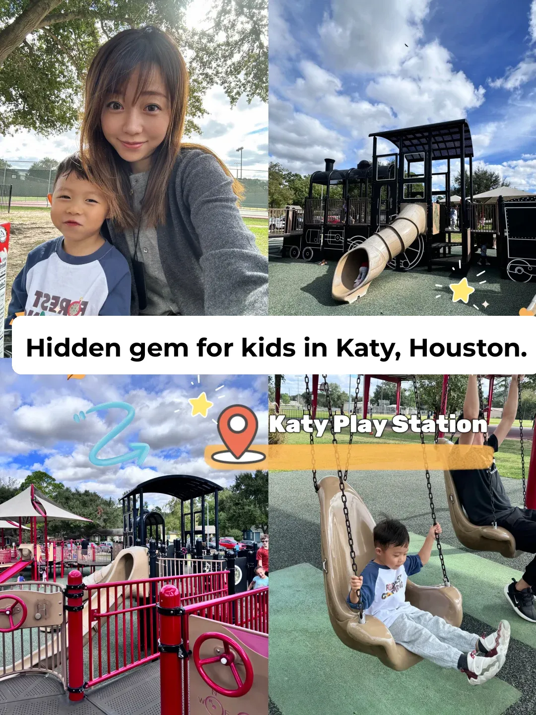 Houston｜This Train-Themed Park in Katy is Perfect for a Family Day Out!