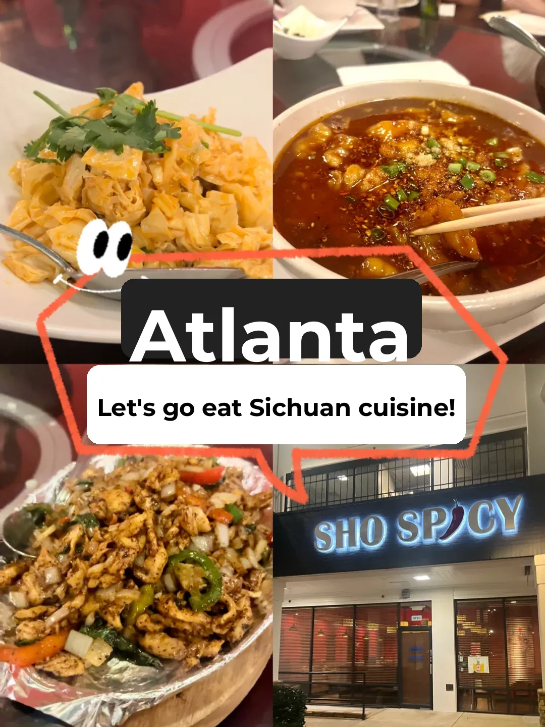 "Tried This Sichuan Cuisine for the First Time in Atlanta 🌶️ The Flavor Hits the Spot 😌"
