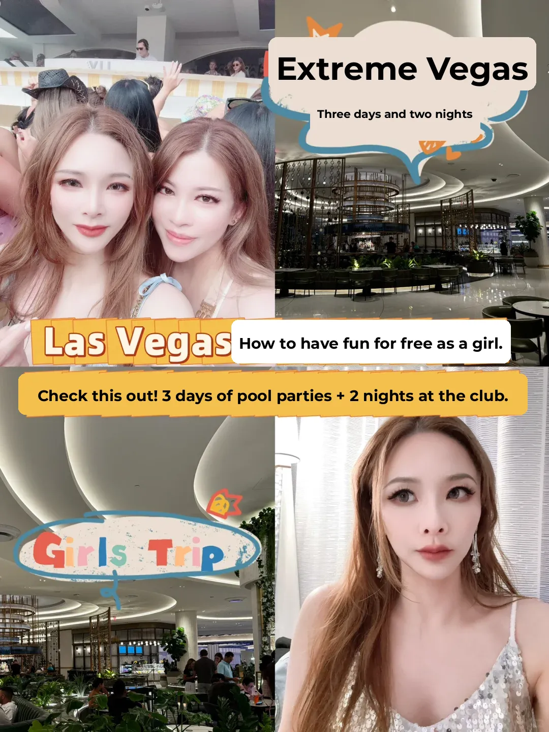 Las Vegas Freebies for Girls ❤️ How to Have Fun