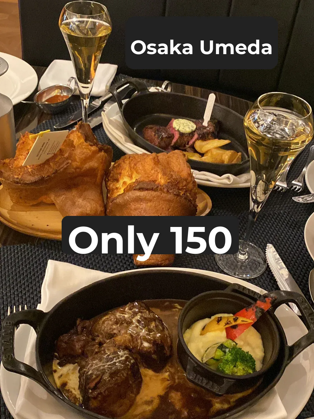 Found a Delicious Western Restaurant in Osaka's Umeda for Just ¥150!