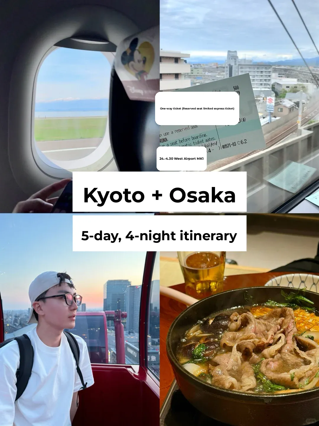Bookmark This! 📌 Your Ultimate 5-Day Osaka + Kyoto Itinerary for a Perfect Getaway!