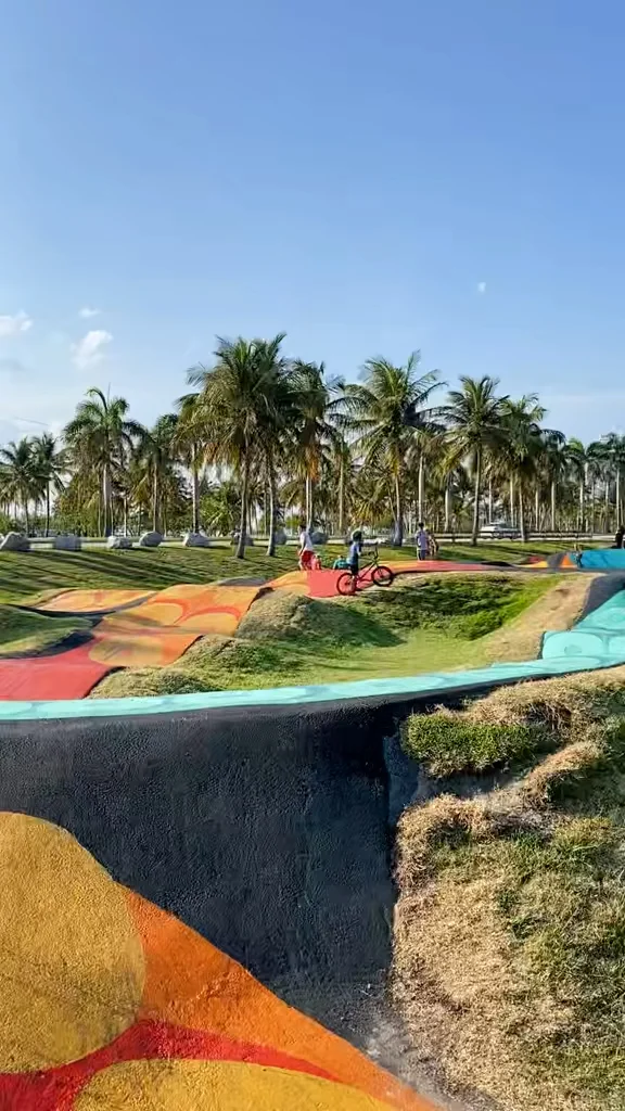 Miami, Florida Skateboard Pump Track