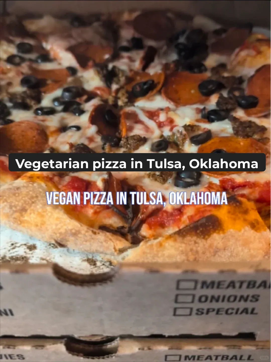 Vegan Pizza in Tulsa, Oklahoma