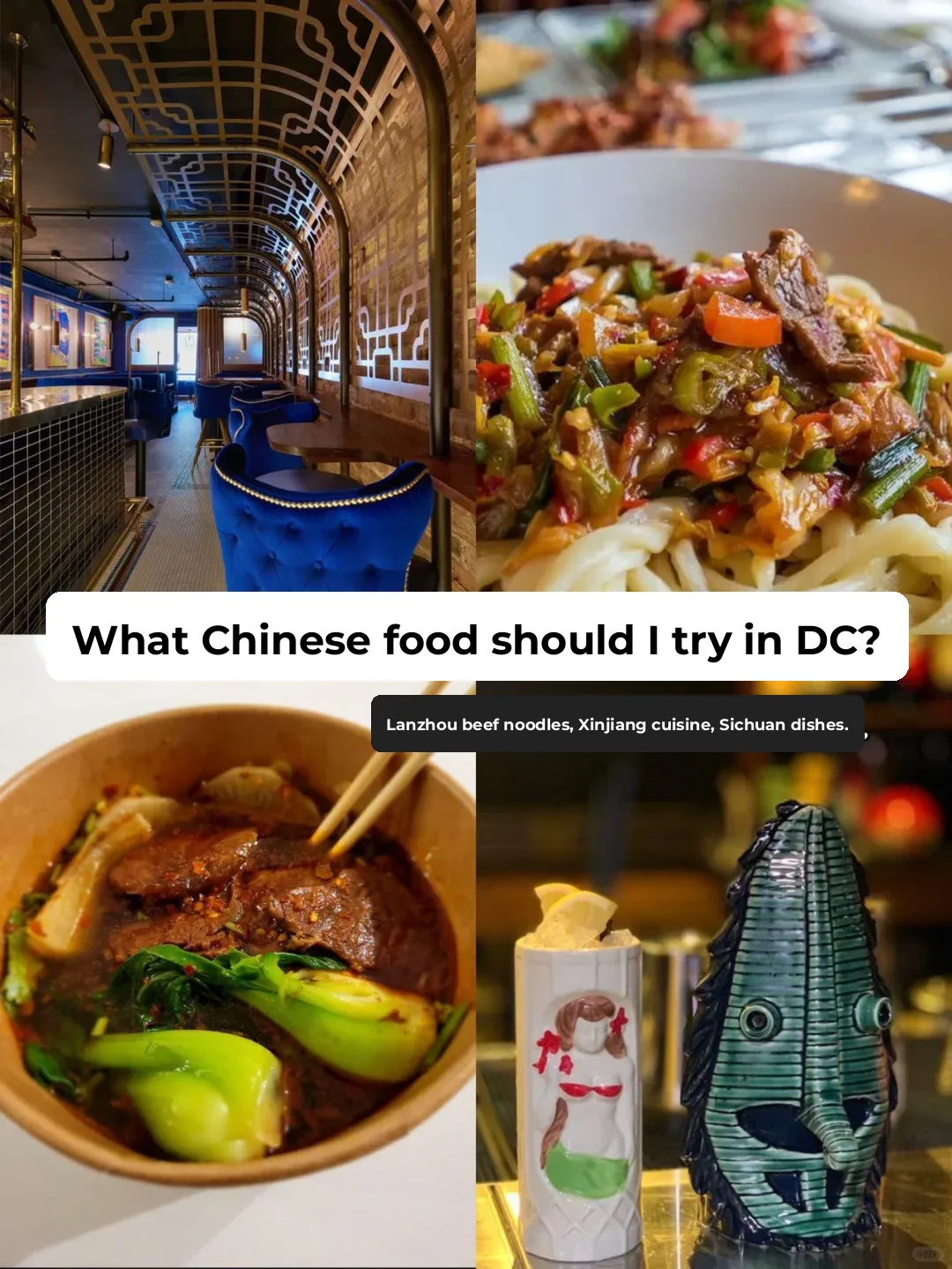 What to Eat for Chinese Food in DC? Lanzhou Hand-Pulled Noodles, Xinjiang Cuisine, Sichuan Dishes…