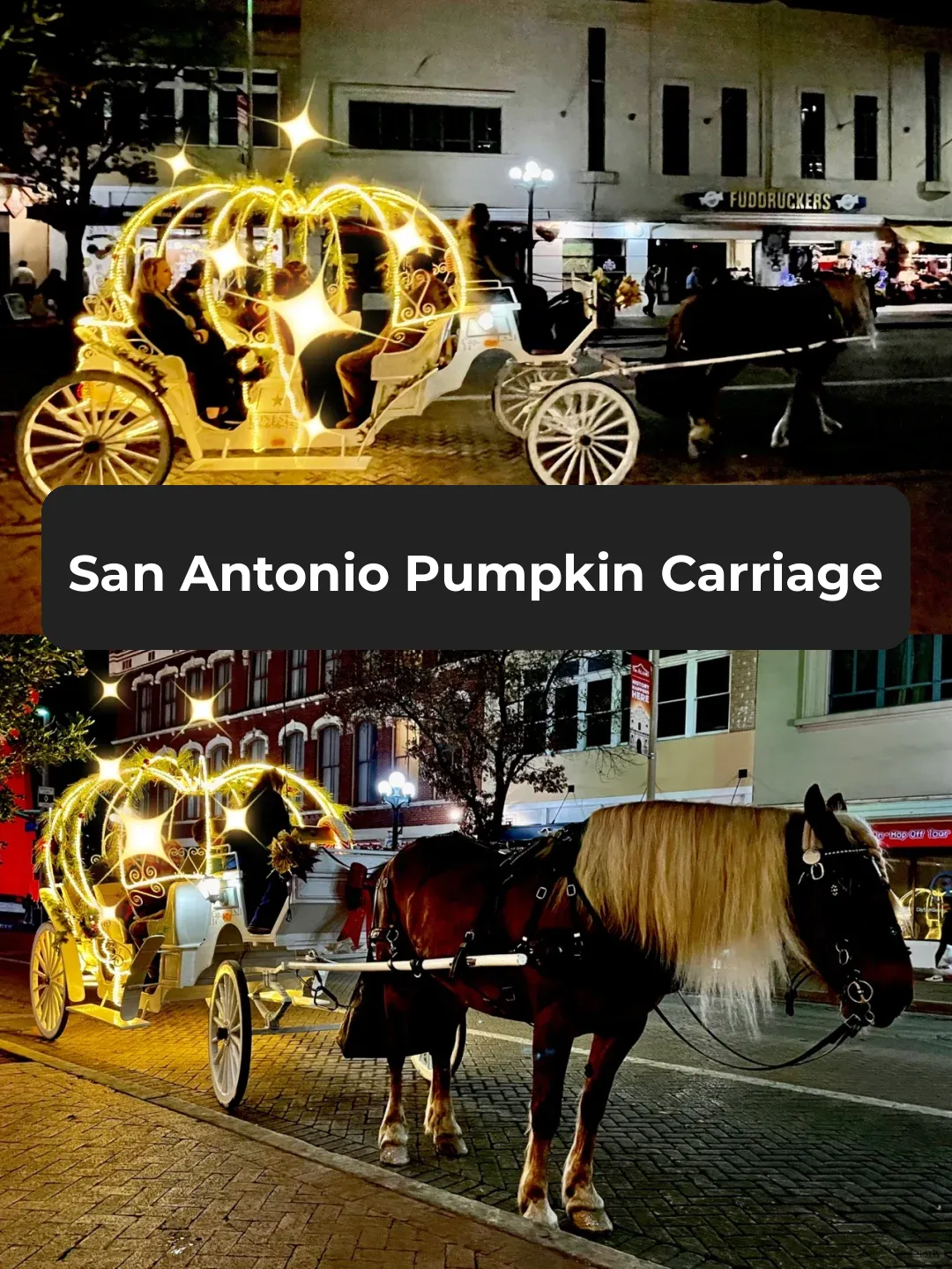 Pumpkin Carriage in San Antonio