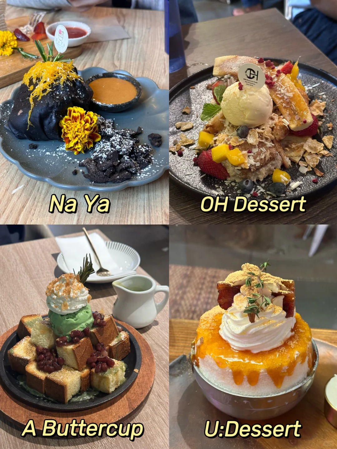 San Francisco | A Roundup of 4️⃣ Asian-Inspired Dessert Spots in SF