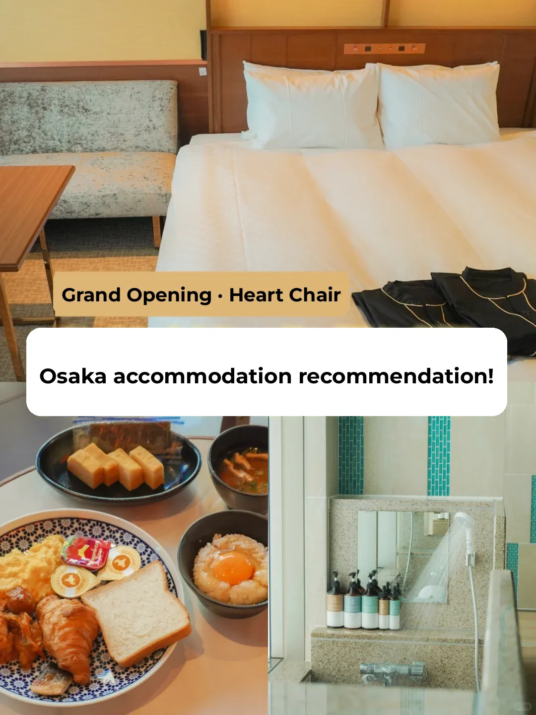 🇯🇵 Stay Here in Osaka! All Major Attractions Are Just a 5-Minute Walk Away!