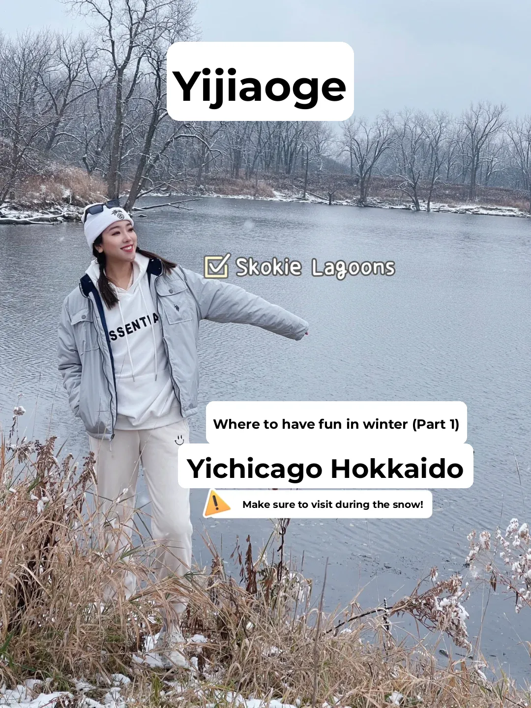 Chicago | Where to Go in Winter ❄️ Chicago's Hokkaido is So Romantic
