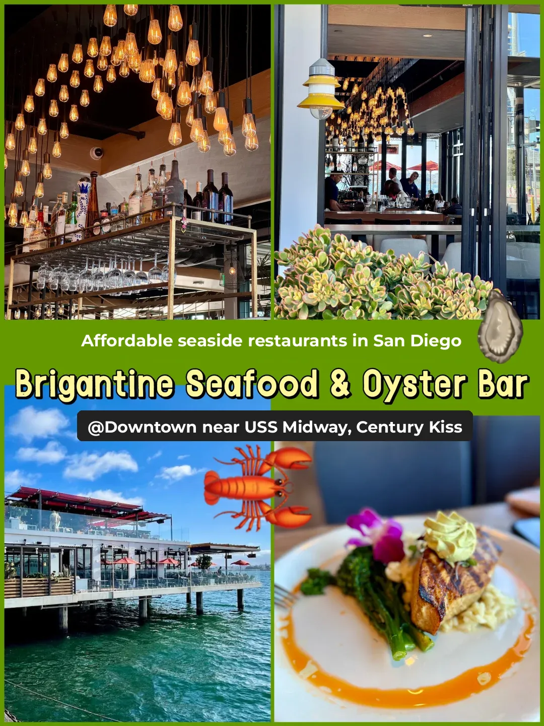 San Diego | Budget-Friendly Downtown Waterfront Restaurant Near the Aircraft Carrier