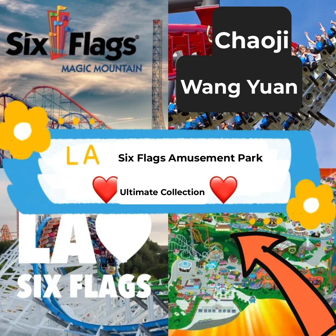 Six Flags is a paradise for roller coaster enthusiasts! A comprehensive project overview!