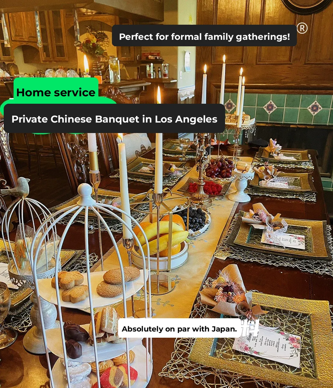 LA High-End Private Chinese Chef - In-Home Dining Experience