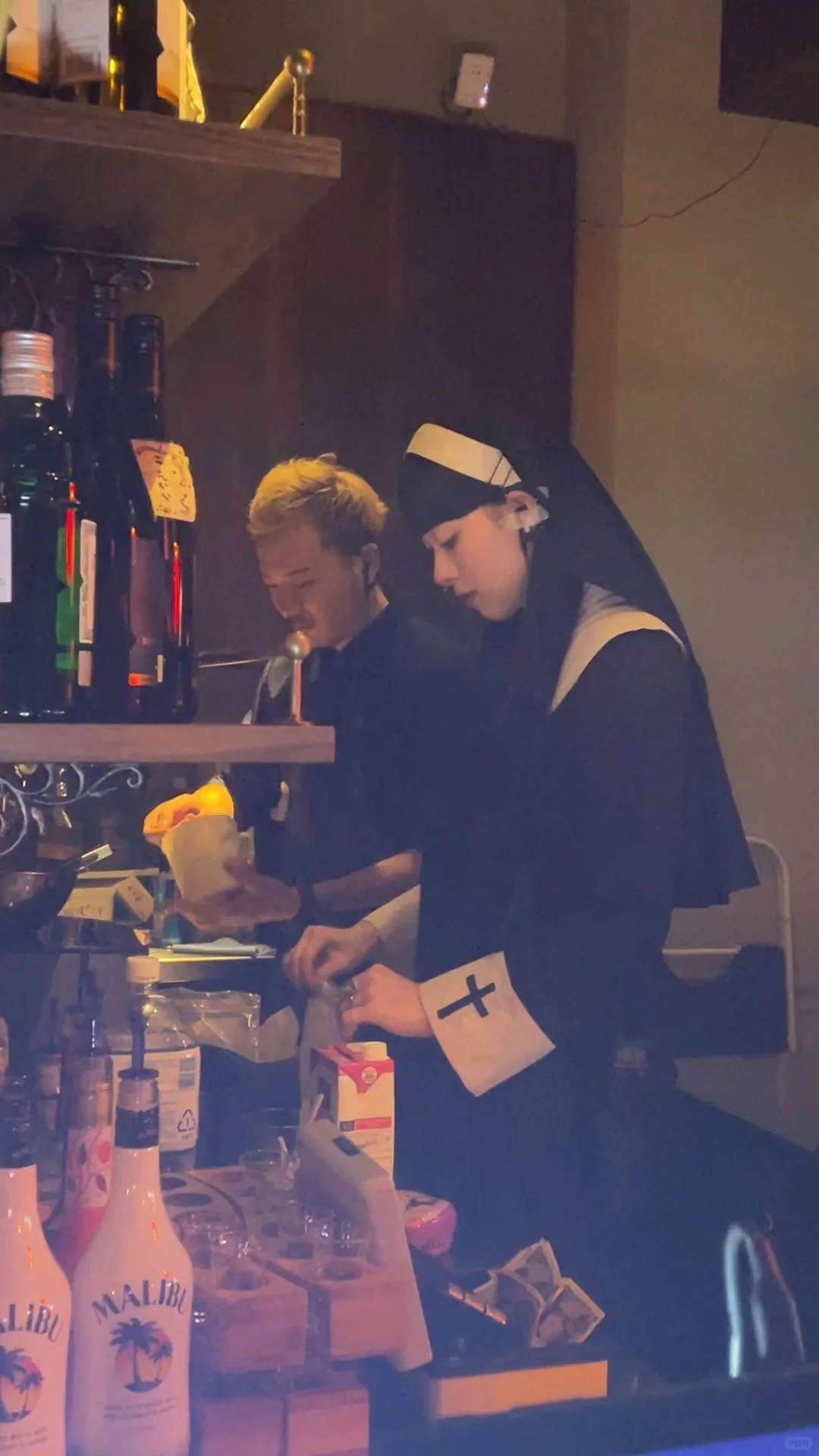 Interactive Nun BAR Experience