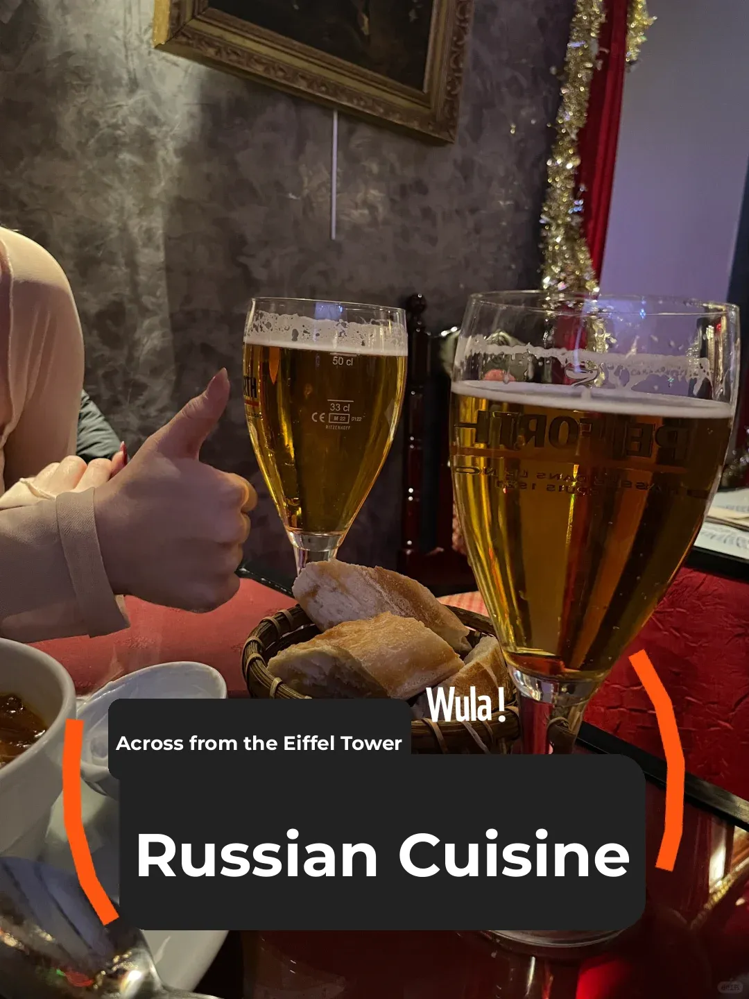 Paris Eats 🇫🇷｜Russian Restaurant Opposite the Eiffel Tower