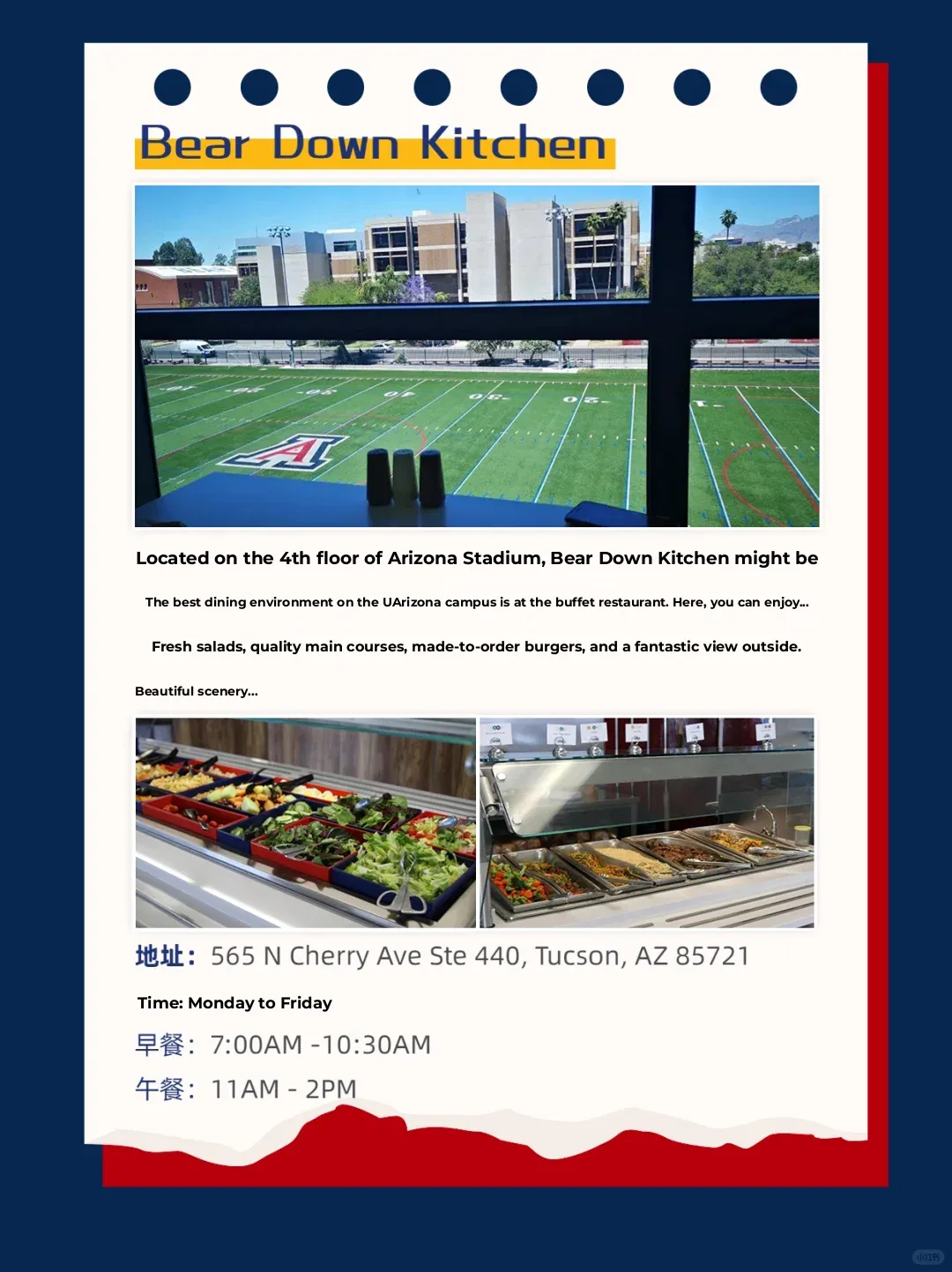 Foodie's Delight❤️ University of Arizona Campus Dining🍴 Share 1⃣️