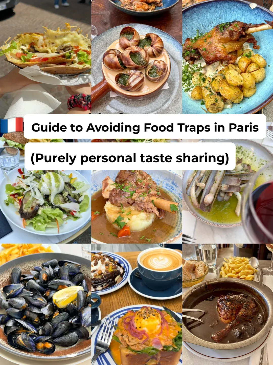 🇫🇷 Paris Food Guide: No-Fail Recommendations – Real Reviews