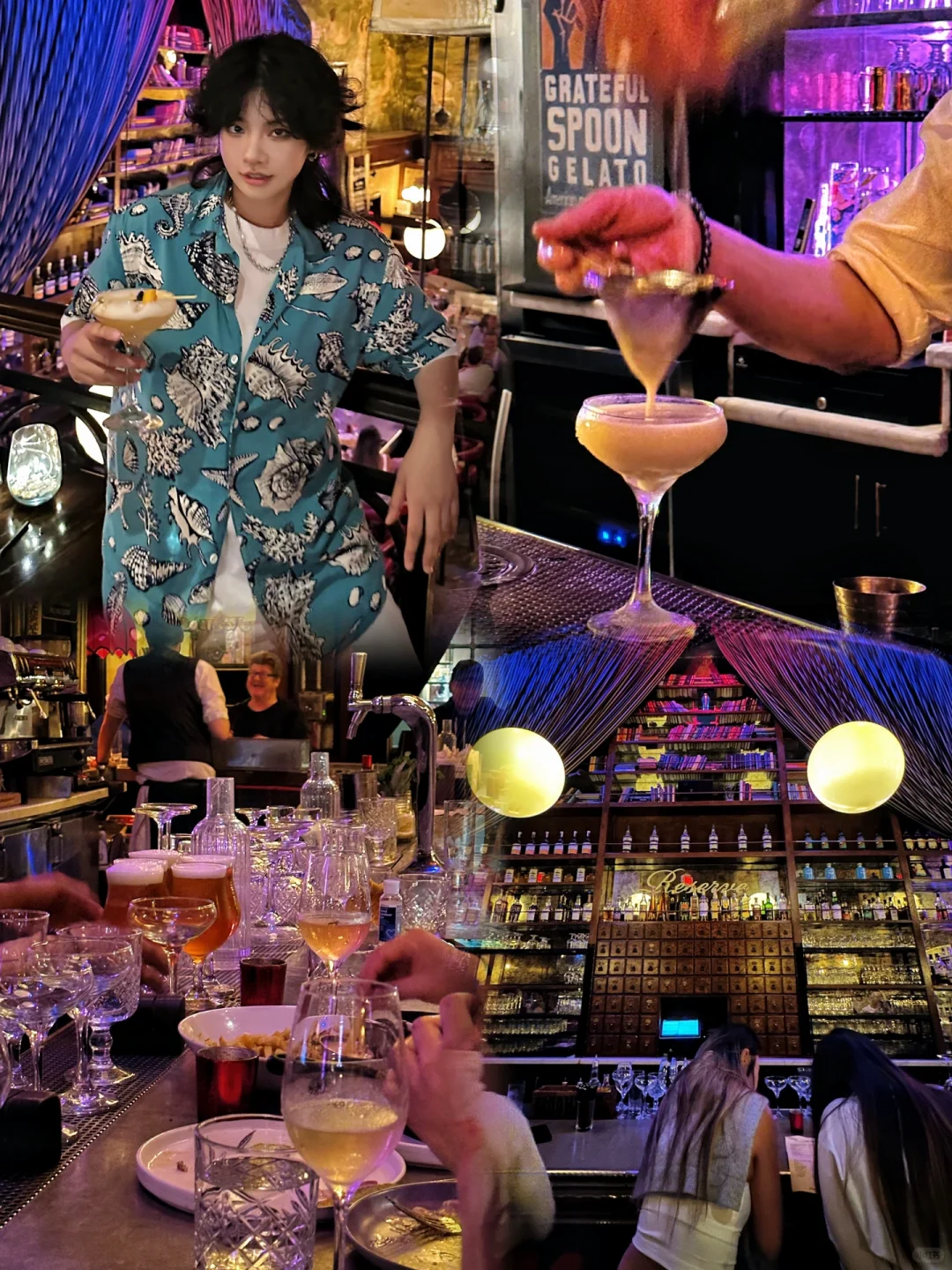 Santa Monica 🍸 Cozy Vintage Theater Bar by the Seaside at Night