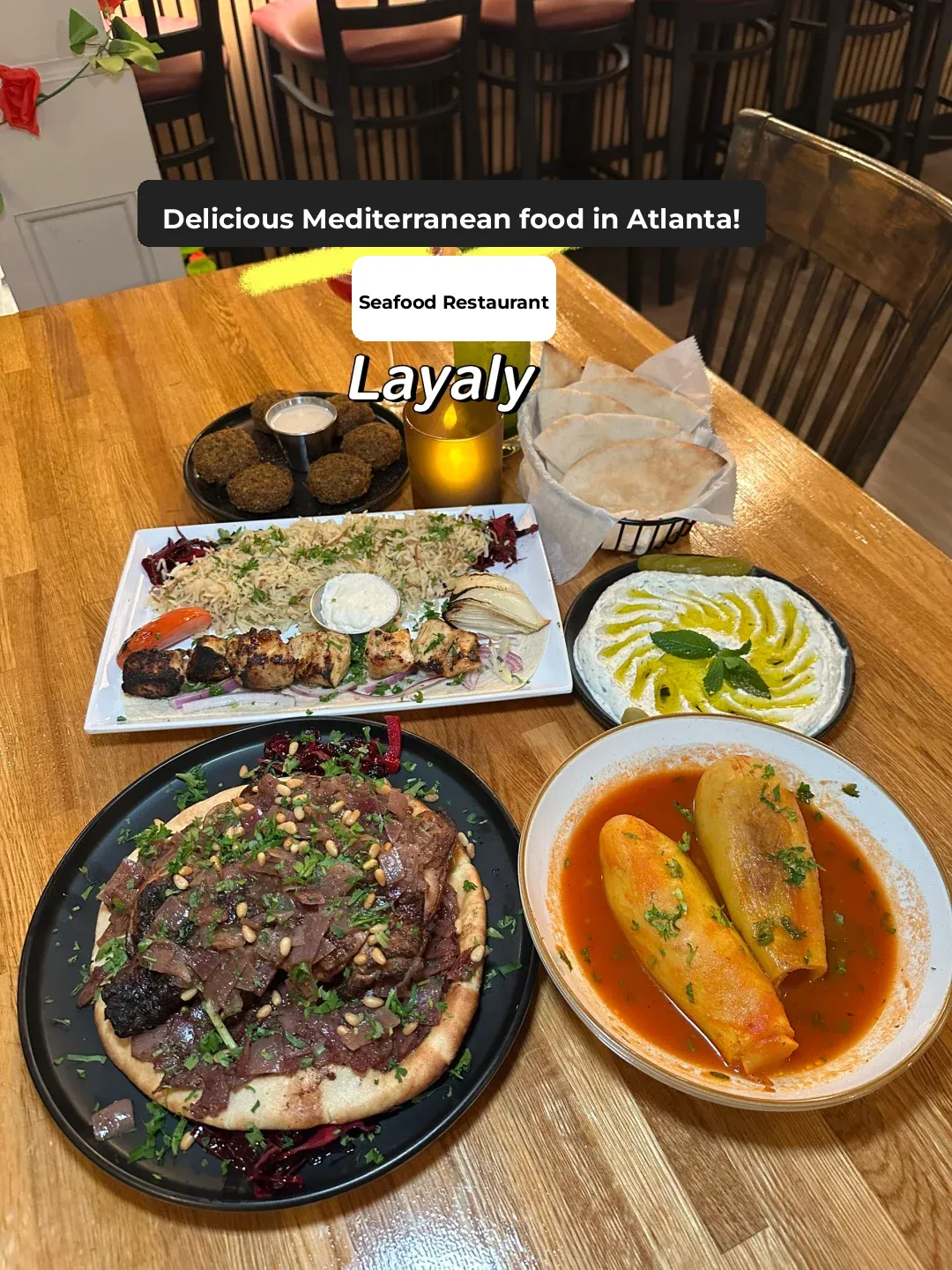 Incredibly Delicious Mediterranean Eatery Layaly in Atlanta