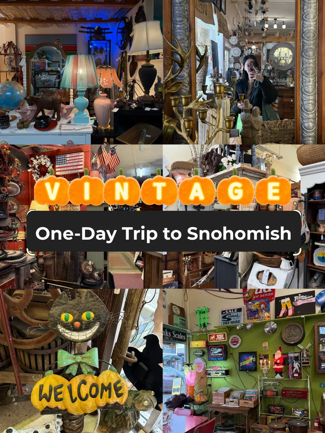 Seattle | Day Trip to Vintage Town Snohomish • Shop & Explore Guide
