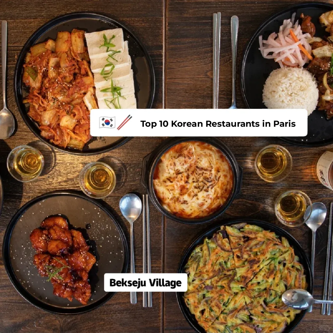 🇰🇷🥢 Top 10 Korean Eateries in Paris