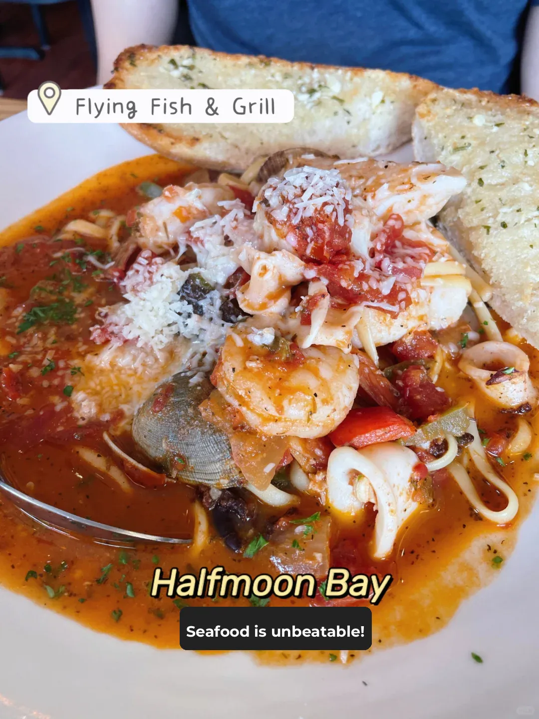 Promise me, you gotta try Half Moon Bay for sure! ✅