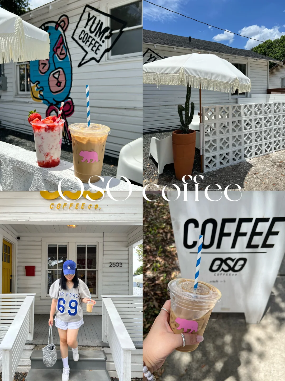 Houston Cafe Exploration: OSO Joins My List of Favorite Coffee Spots 💙