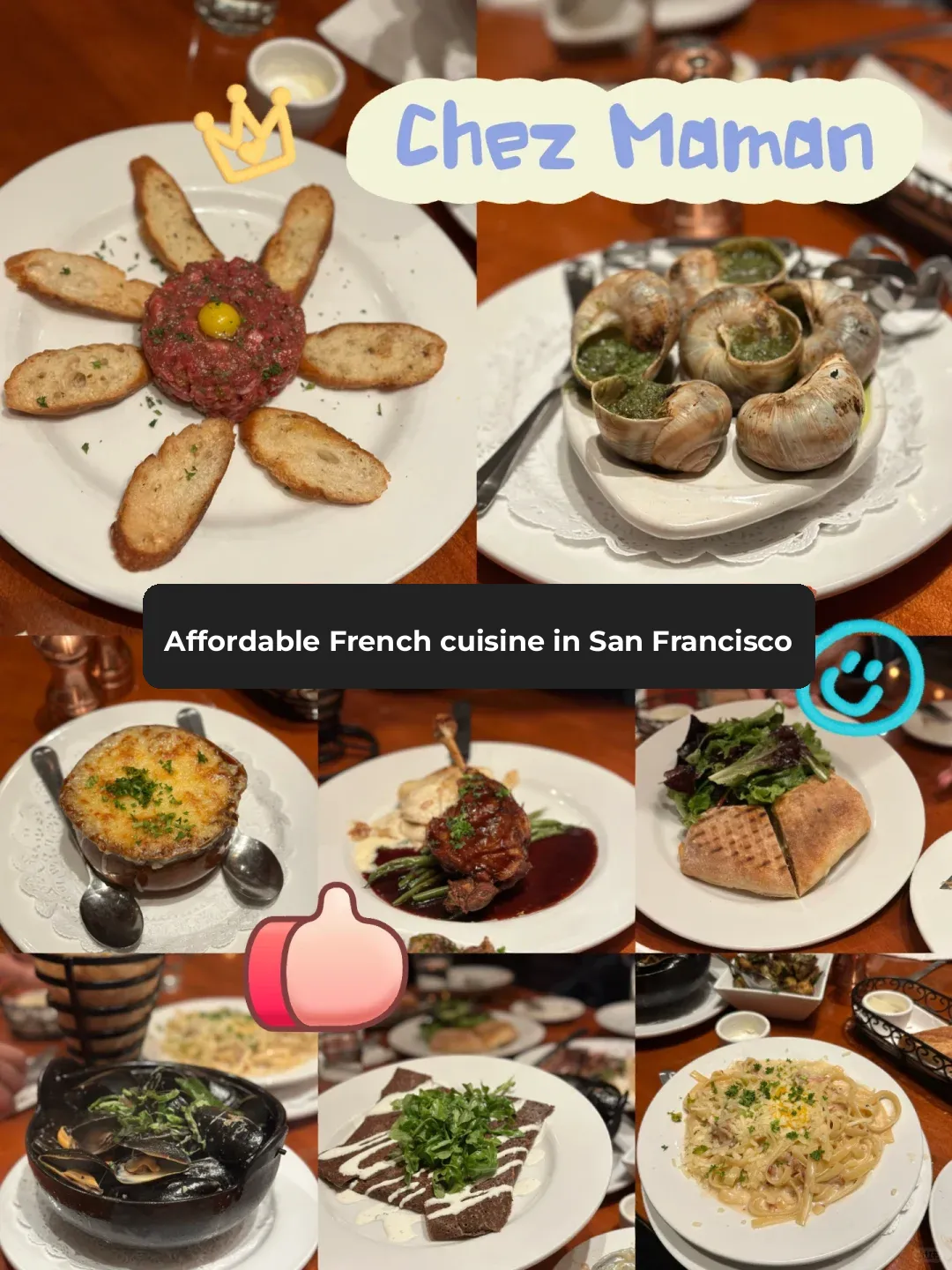 San Francisco | Hidden Gem French Bistro Chez Maman E/W