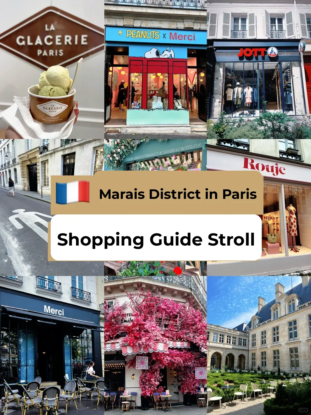 🇫🇷 Must-Visit: City Walk through Le Marais for the Most Parisian Boutiques