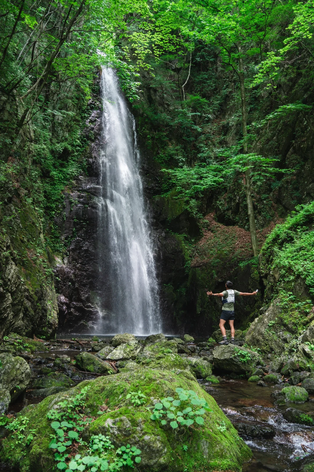 Beginner's Day Trip Hiking Trail Around Tokyo | Kawadomeyama Waterfall