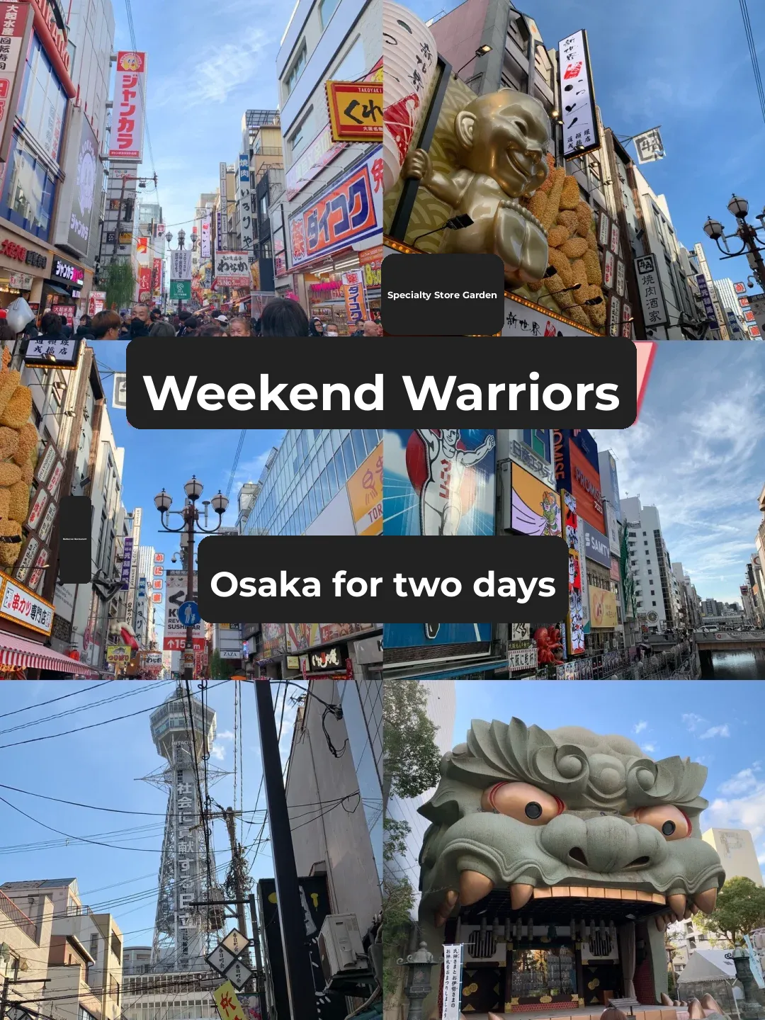 3⃣️ Escaping Shanghai for Osaka This Weekend