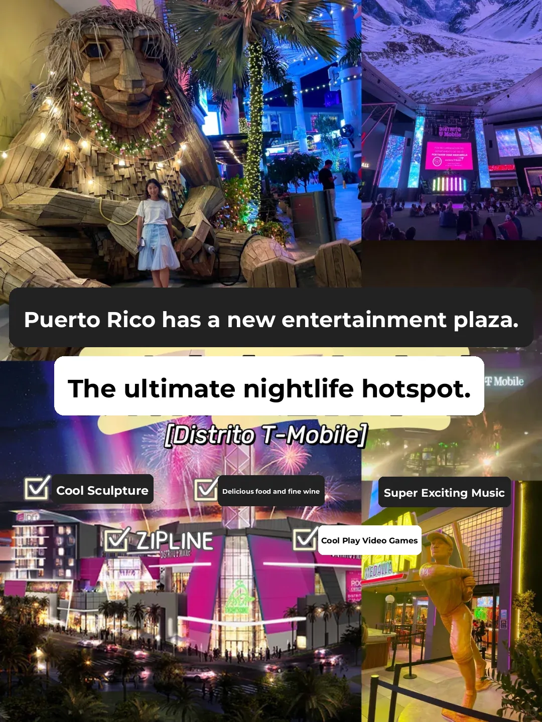 Puerto Rico｜The New Entertainment Plaza’s Nightlife is Absolutely Lit!