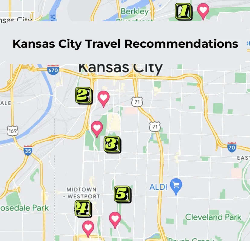 Travel Recommendations for Kansas City, Missouri