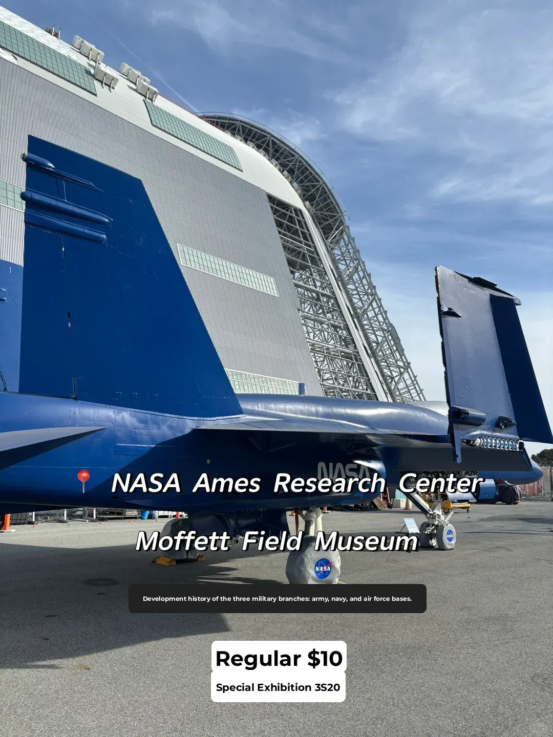 Finally getting close to NASA's Bay Area Research Center!