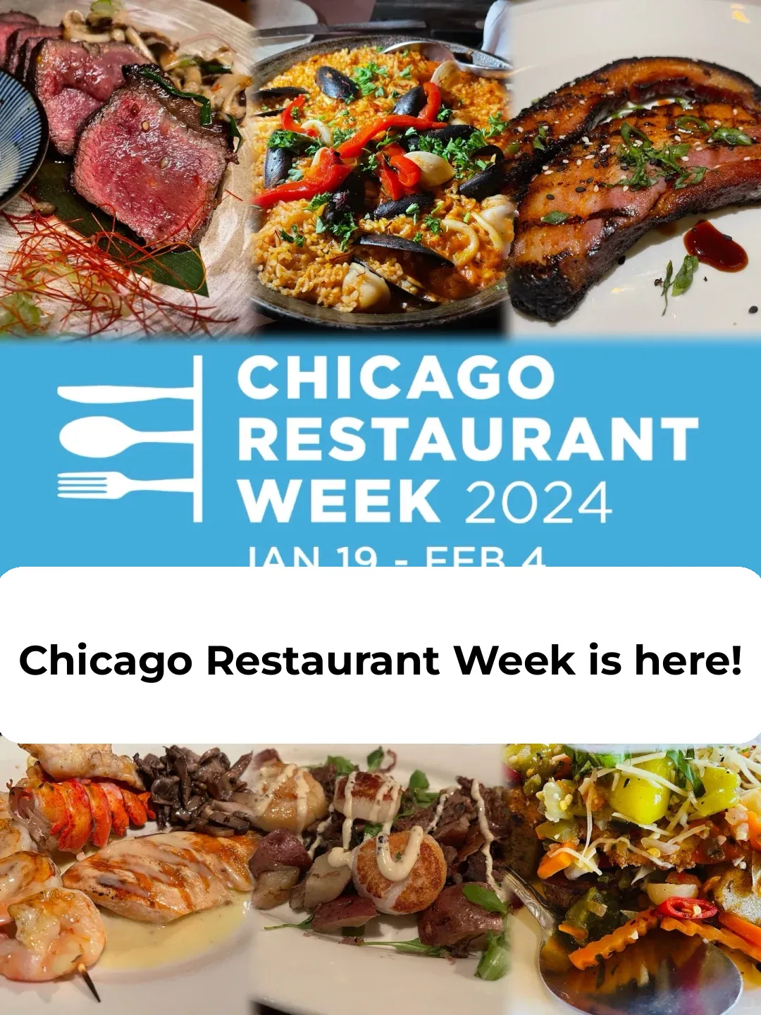 Chicago | 2024 Restaurant Week is Here‼️