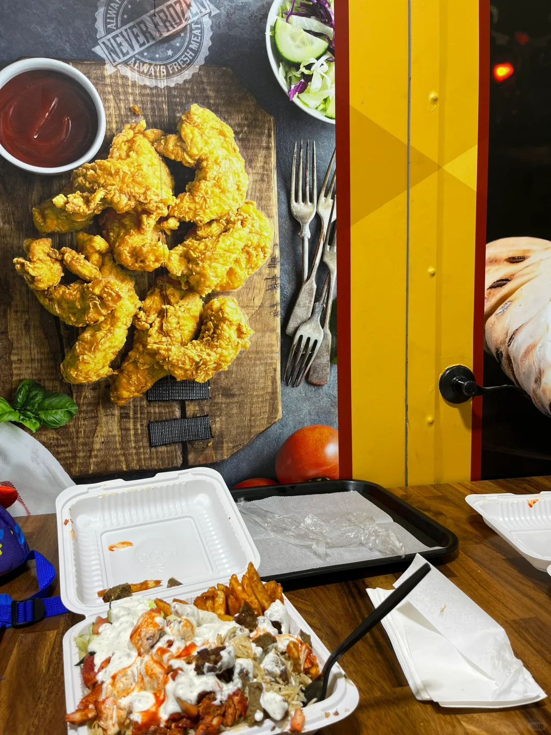 USA｜Today’s Happiness: Crispy Halal Chicken in Queens