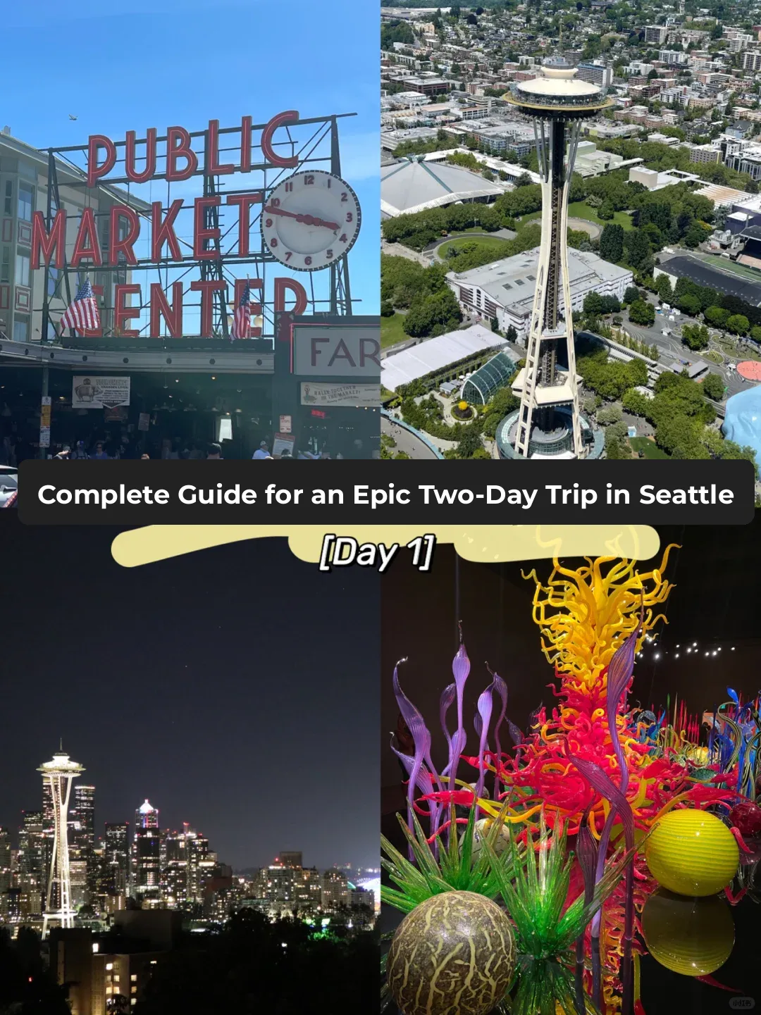 Ultimate 2-Day Seattle Itinerary: Day 1 - The Must-See Highlights