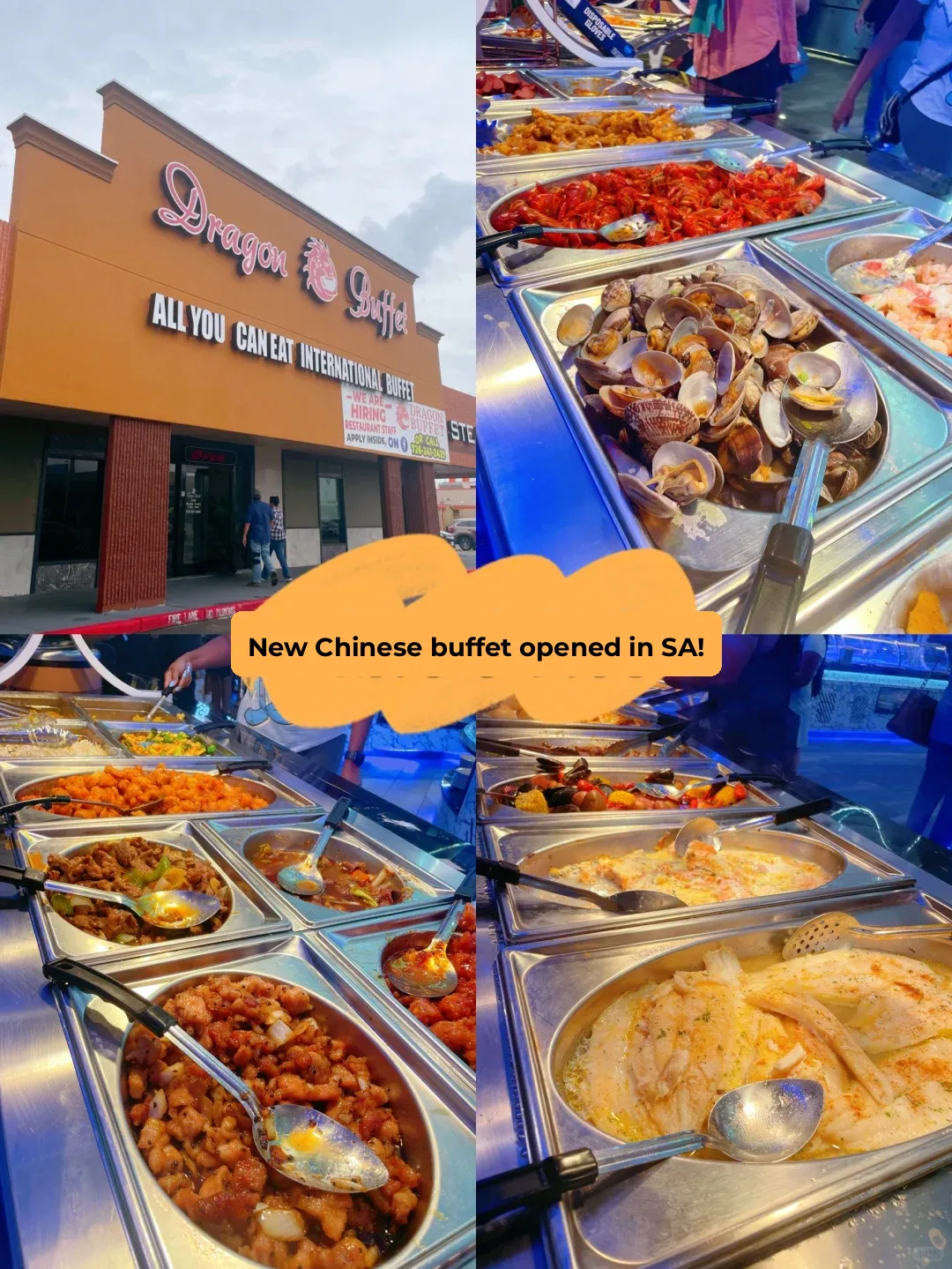 San Antonio | Chinese Buffet with Fried Bullfrog Legs
