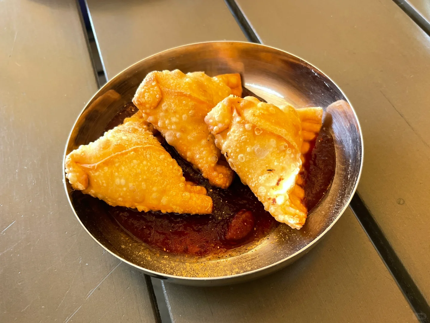 Eating Indian Food at Ghee Indian Kitchen in Miami