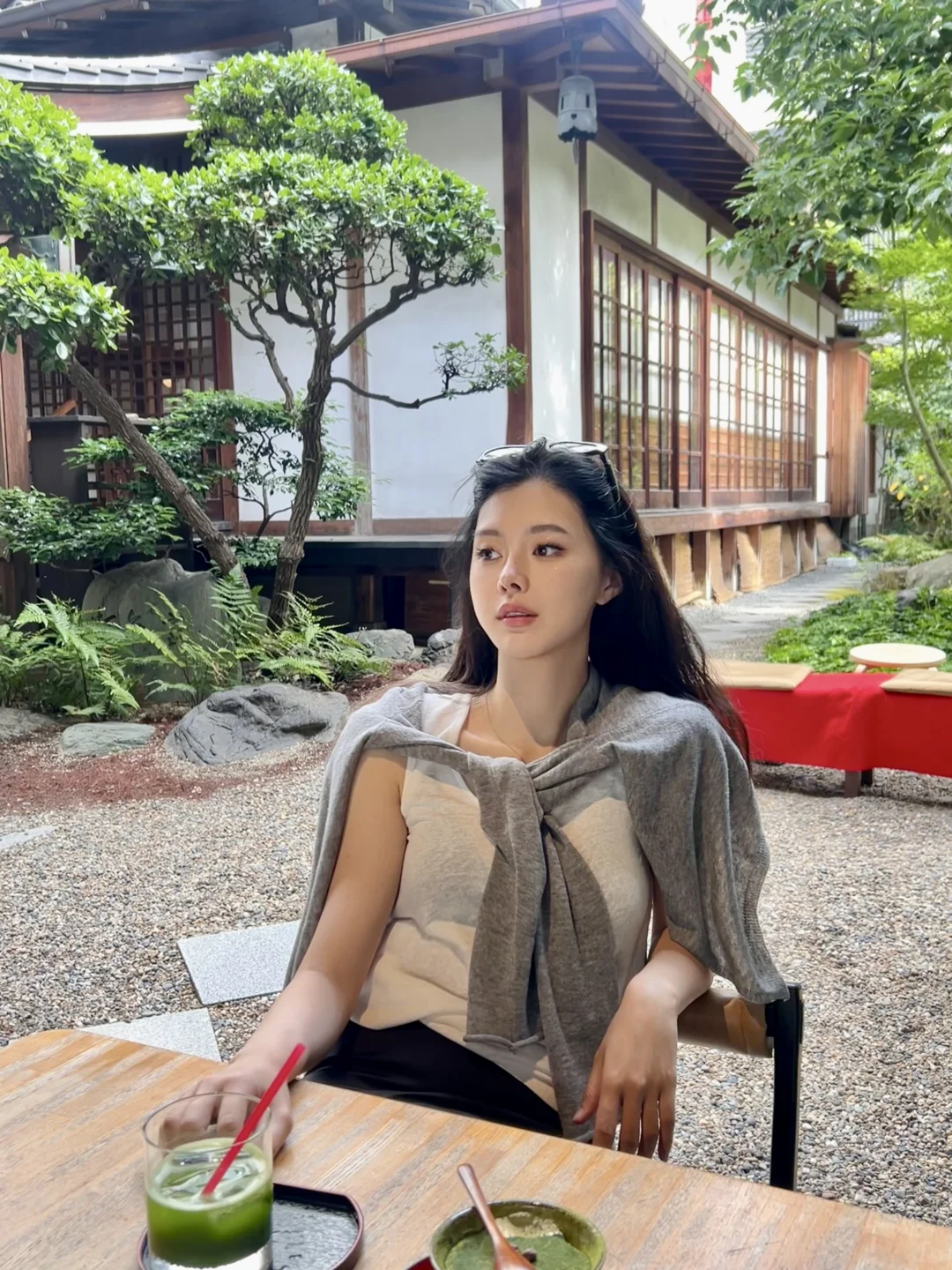 Sipping Coffee in a 400-Year-Old Temple