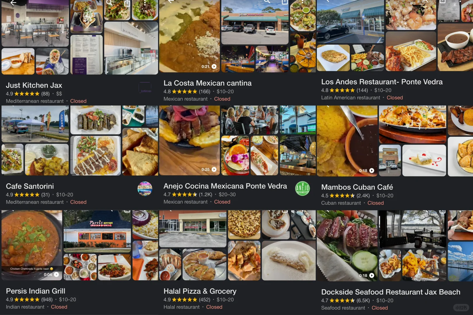 Jacksonville Restaurant Recommendations Guide (Part 1)