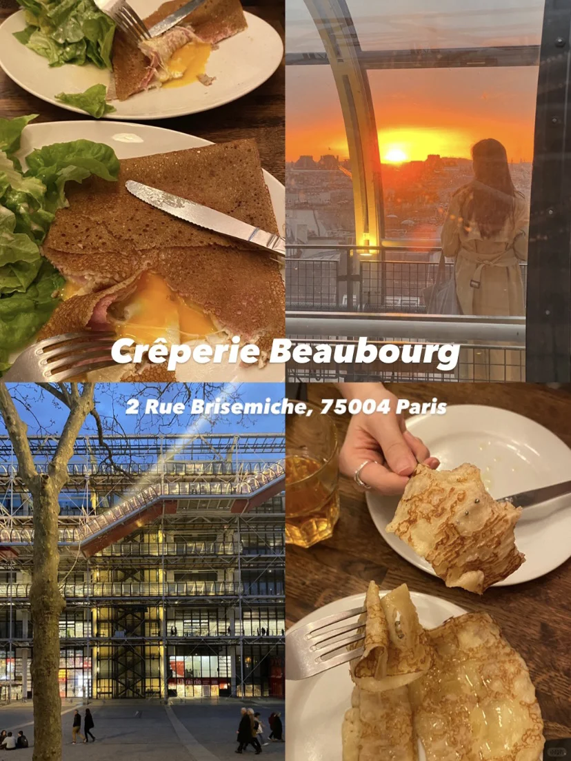 Delicious Crepe Alert Near Pompidou 🧈