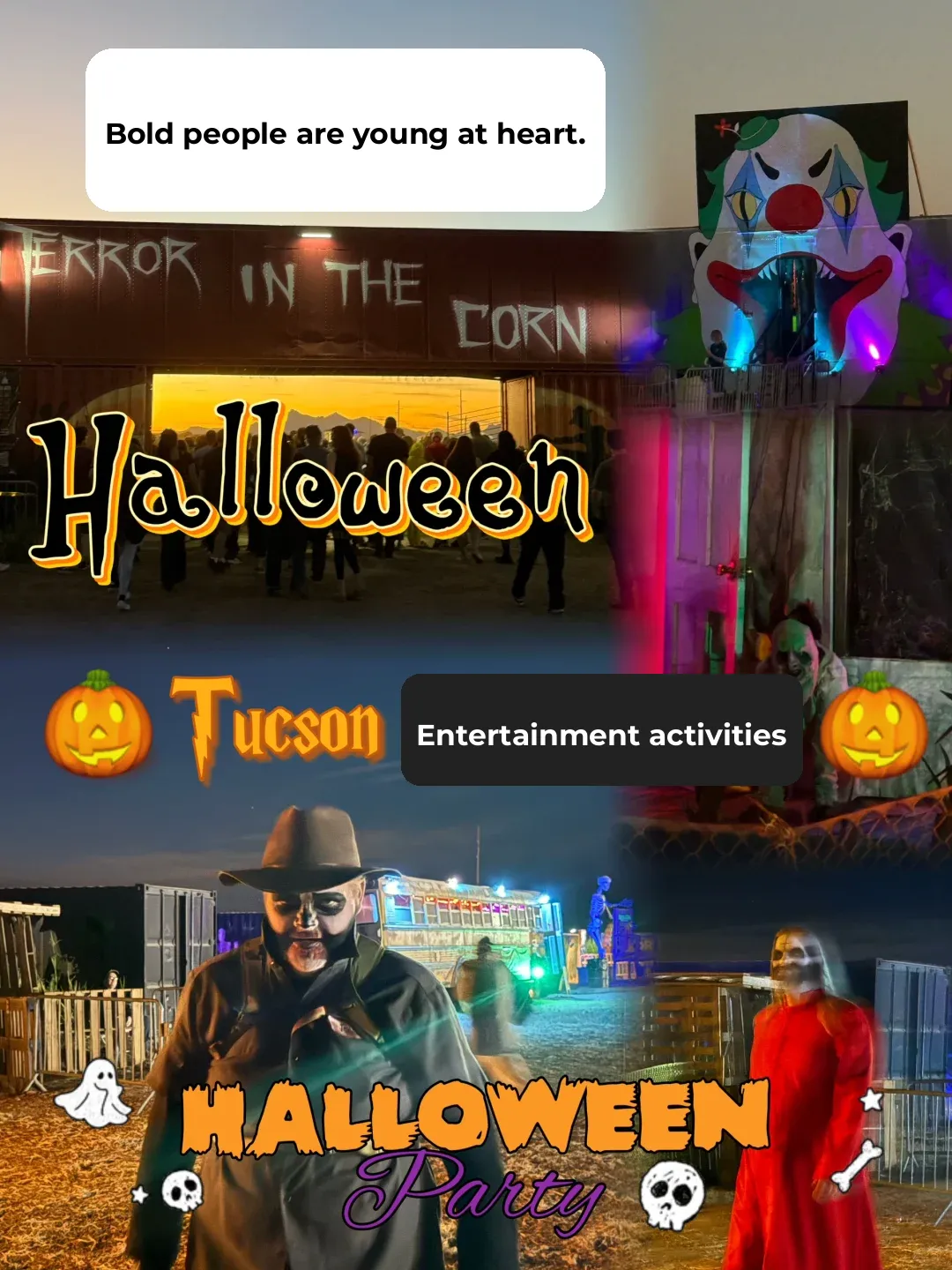 👻 Have you figured out where to go for Halloween in Tucson, friends? 🎃
