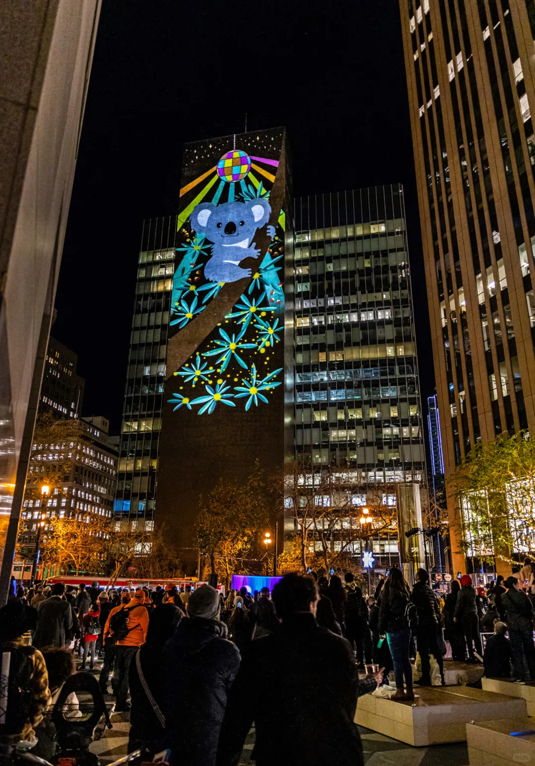 San Francisco Nightly Light Show