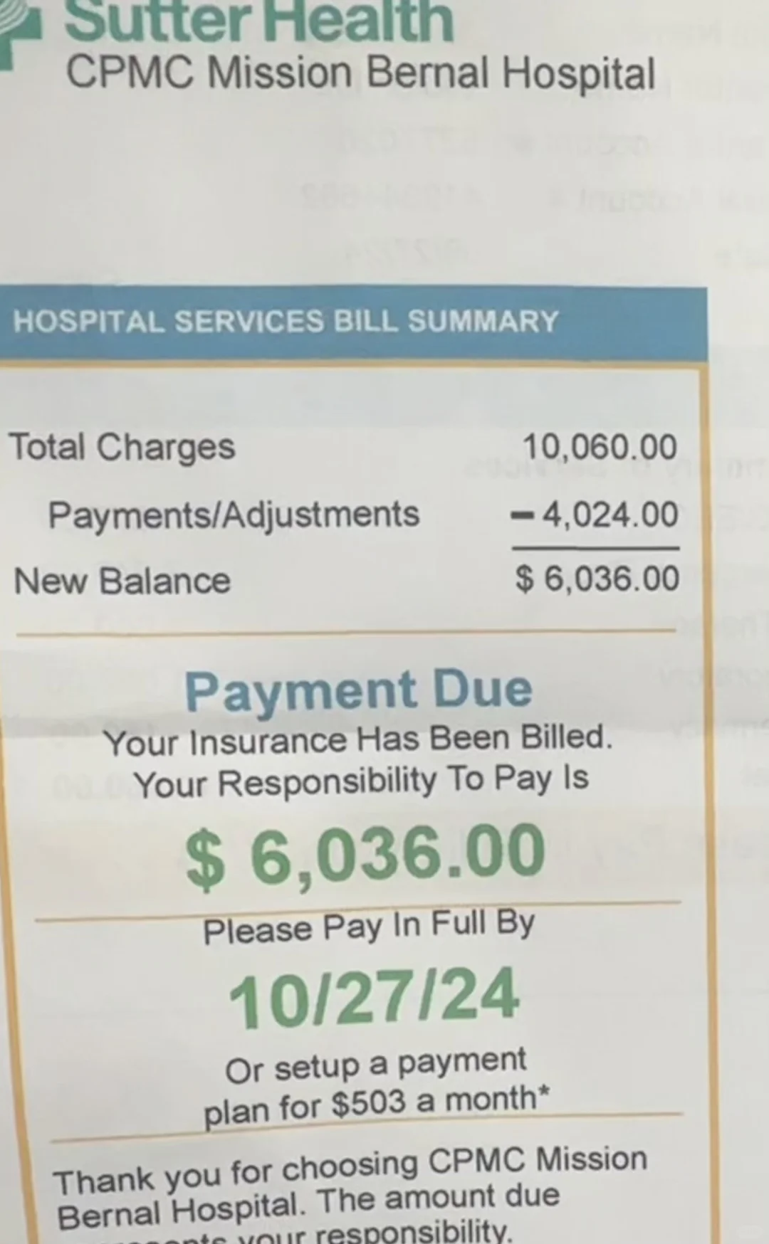 Help! How to Argue Against a $6,000 Sky-High Bill