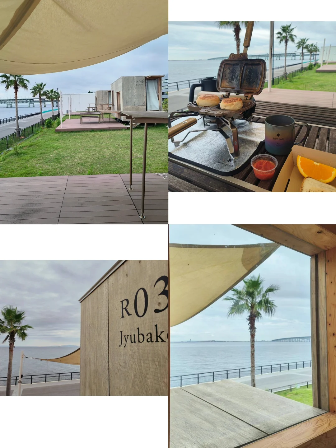 Overnight Stay Experience at Snow Peak's Seaside Container Camp in Osaka