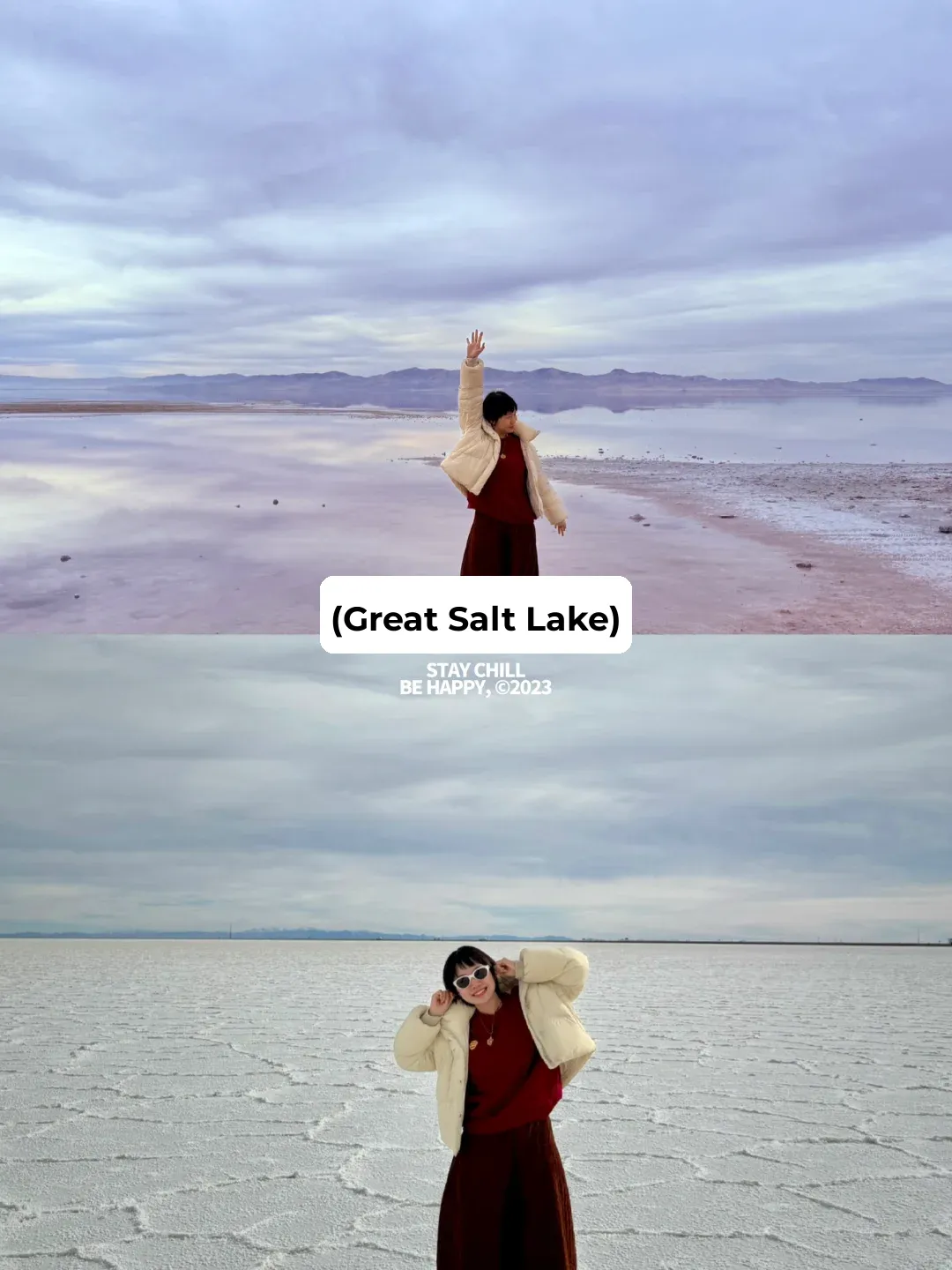OMG, Is This Real?! A Pink-Blue Salt Lake?!
