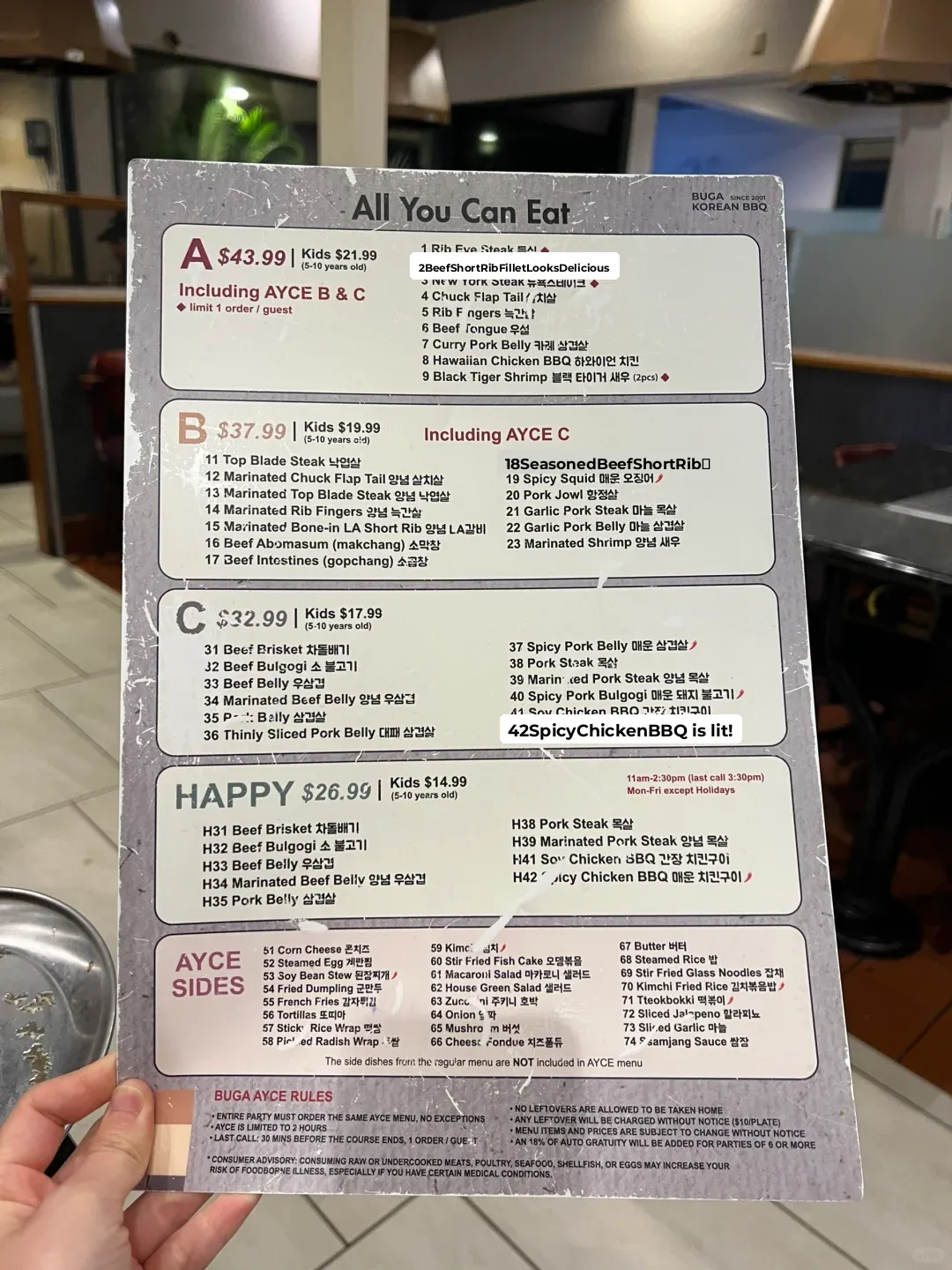 SD Korean BBQ Buffet – Buga Korean BBQ