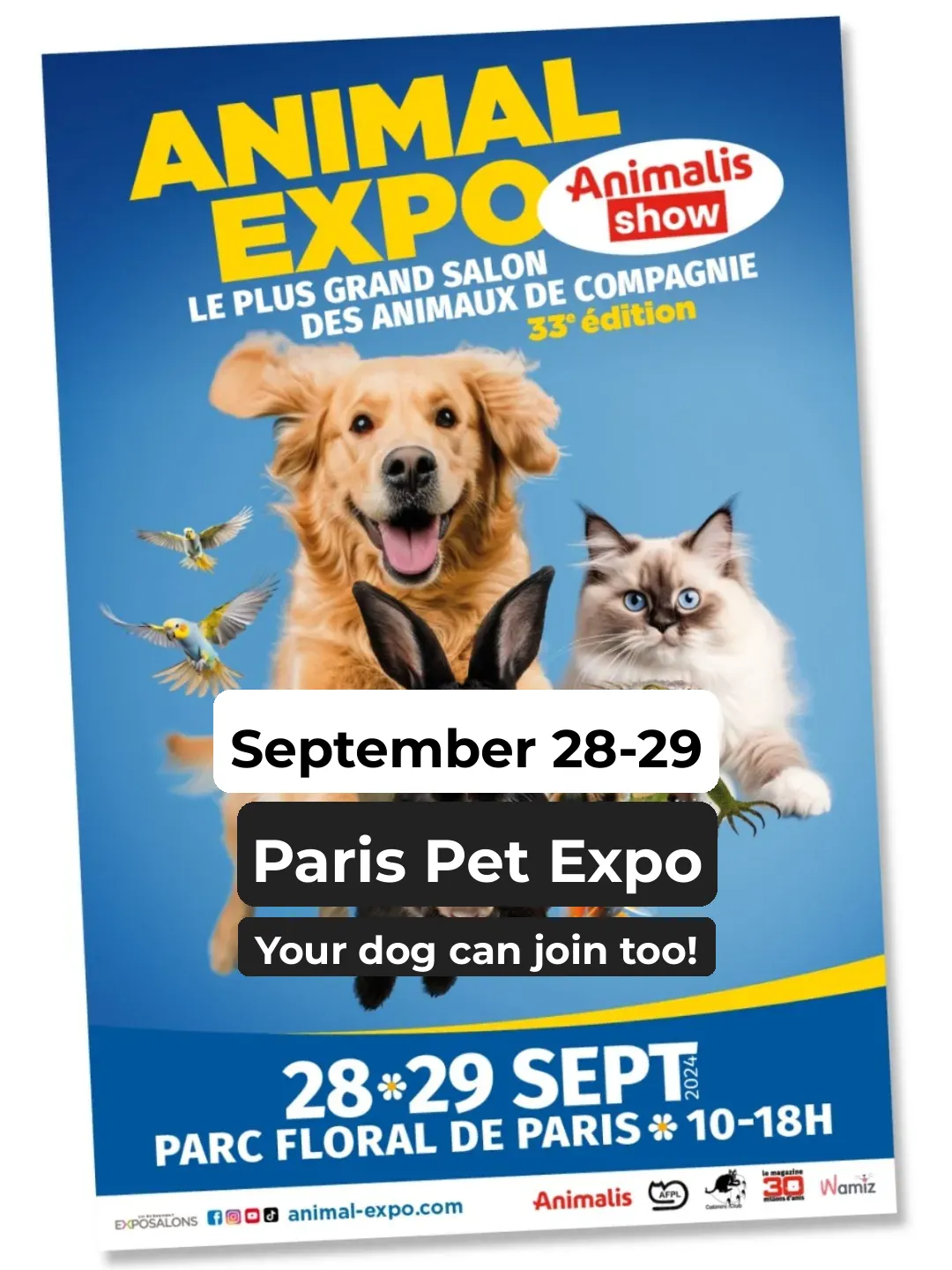 Biggest Pet Show in France is Coming: Animal Expo 24
